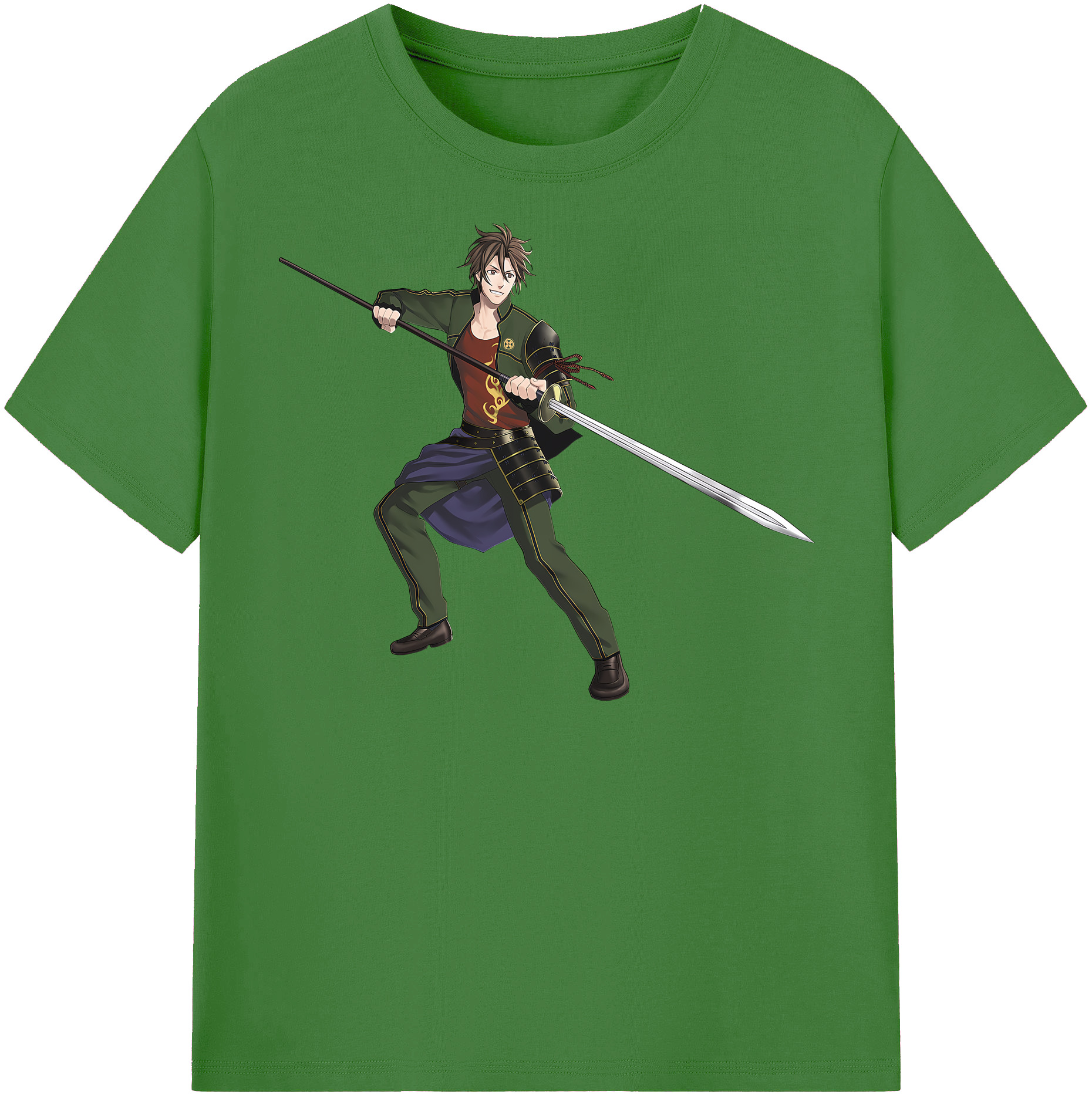 （画像用） 刀剣乱舞 Touken Ranbu レディースカジュアルプリントTシャツ（綿100％）